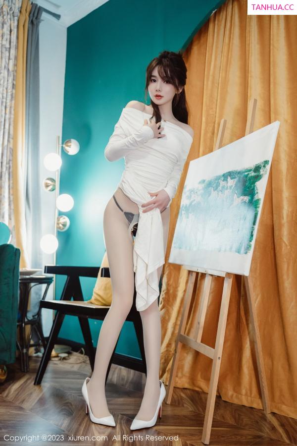 婠婠么  [XiuRen]高清写真图 2023.01.29 No.6182 婠婠么 丝袜美腿第18张图片